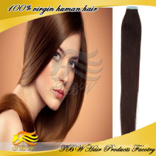Extensión del cabello humano sedoso filipino 2015 de la mejor venta Virgen del pelo